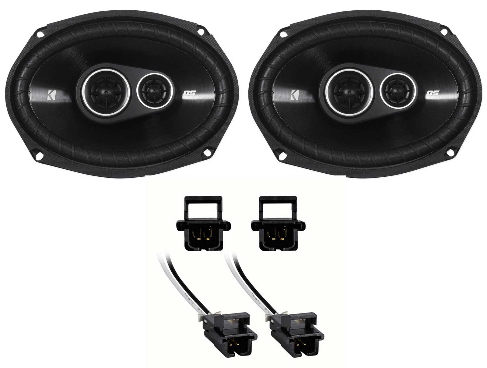 Комплект для замены динамиков задней деки Kicker DSC 6x9 для Cadillac Eldorado 1996-99 годов выпуска