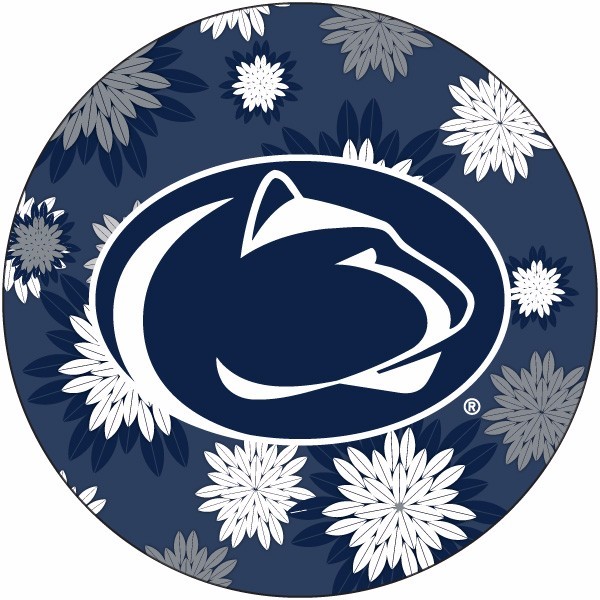 PENN STATE 4" FLORAL DESIGN DECALPENN STATE DECAL STICKERNEW FOR 2016