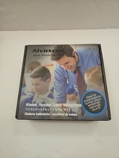 Alvoxcon Wireless Headset Microphone System Wireless Lapel Mic TG210