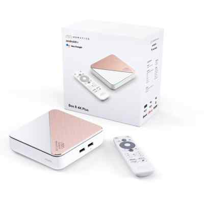 Homatics Box R 4K Plus   Zertifizierter Android TV 11/12/14 Amlogic S905X4-K