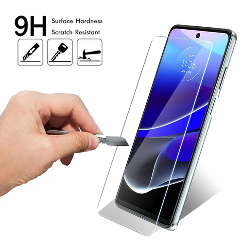 For Motorola Moto G 5G 2023 Clear Tempered Glass Screen Protector Case Friendly - Picture 2 of 6