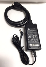 Polycom PSC18U-480 p/n: 1465-42740-003 AC Adapter 48V - 0.38A 5.5mm barrel tip