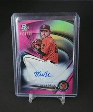 2022 Bowman Platinum  #TOP-92 Will Bednar Prospect  Pink AUTO  /199 Giants