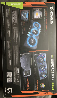 GIGABYTE AORUS GeForce RTX 3060 ELITE 12GB GDDR6 Graphics Card | eBay