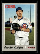 2019 Topps Heritage Brandon Kintzler Chicago Cubs #667 3 Card Lot
