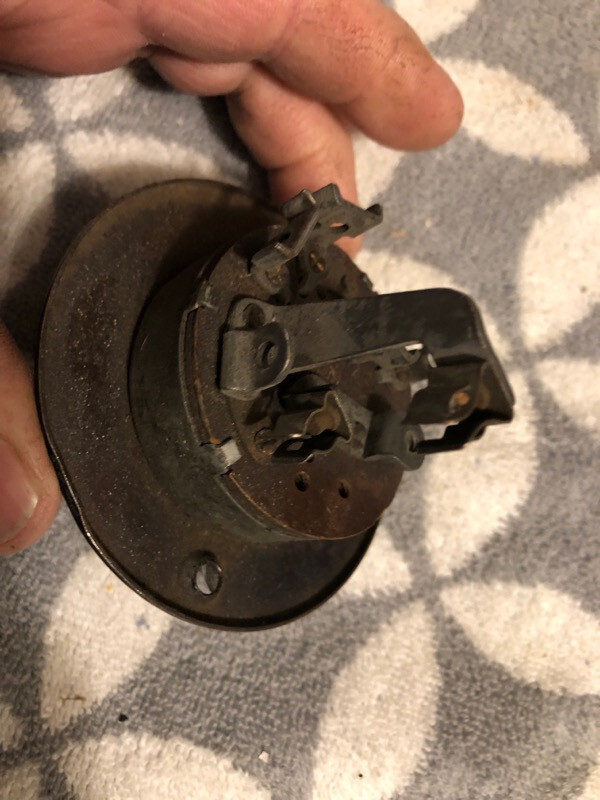 Early Antique DELCO REMY IGNITION LIGHT SWITCH Original OEM equiptment 