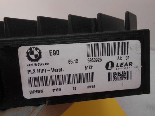 2006-11 BMW E90, E91 LEAR Amplifier OEM 65126960925 AB0350 AiC2 - Picture 3 of 5