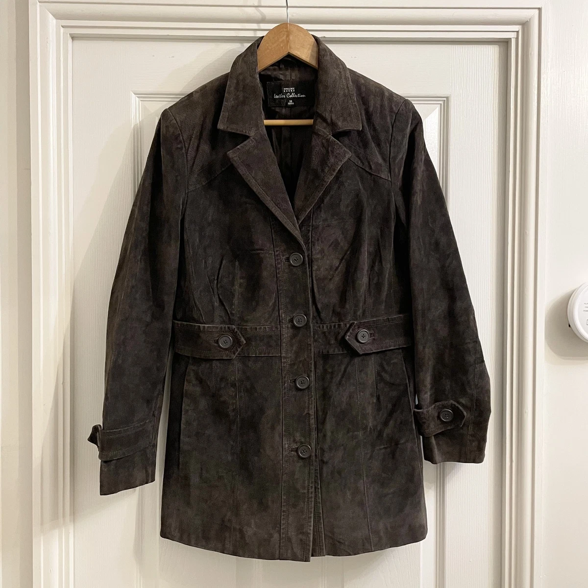 Wallace sacks shop leather coat