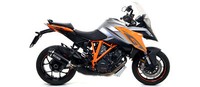 Auspuffanlage RACE-TECH Aluminium Schwarz-Carbon Arrow Ktm 1290 Superduke Gt