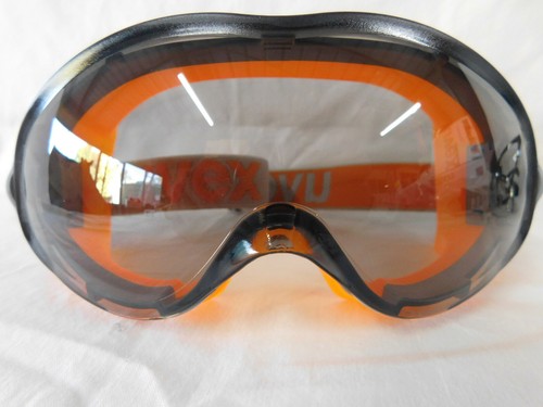 UVEX SAFETY GOGGLES (ULTASONIC) HC Anti-Fog Grey/smoke Lens # 9302-346 - Picture 2 of 3