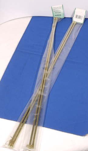 Xuancai 2 bacchette trasparenti per tende da finestra, universalmente invisibili, bastoni per tirare, con gancio