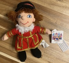 Disney Disneyland It's a Small World British Boy Mini Bean Bag-Beanie Plush NWT