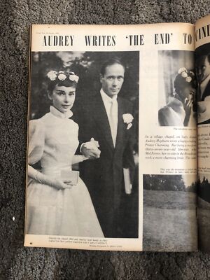 Picture Post October 16 1954 Audrey Hepburn Dawn Adams Cadburys  50s