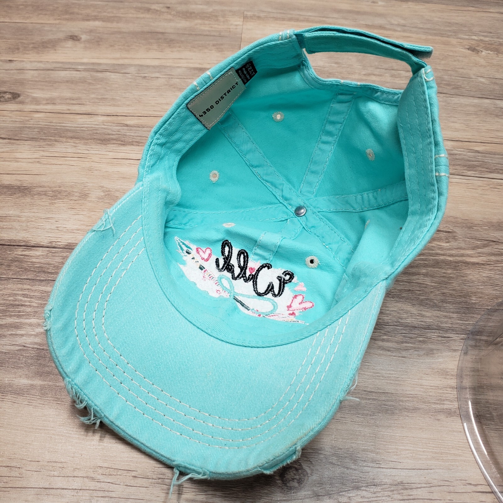 Wild Free Patch Hat Cap Strap Back Distressed Wom… - image 6