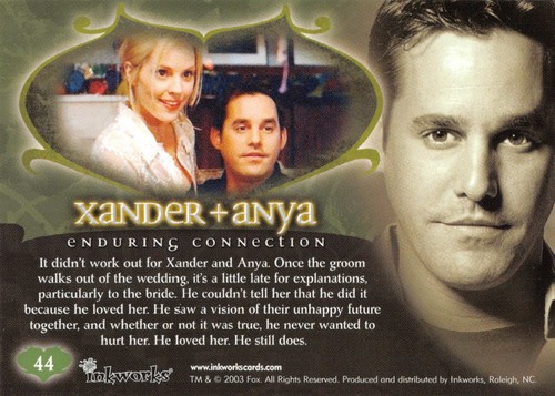 2003 INKWORKS BUFFY THE VAMPIRE SLAYER CONNECTIONS PICK-A-CARD 1-72 OR WRAPPER - Picture 86 of 134