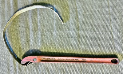 #ad Vintage RIDGID Model No. 1 Strap Wrench 3.5” USA $25.99