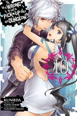 IS IT WRONG TO TRY TO PICK UP GIRLS V10 by Fujino Omori Paperback Self Help