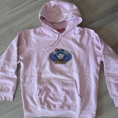 Supreme Vampire Boy Hooded Sweatshirt Light Pink Size Large SS21
