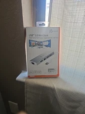 j5create USB 3.0 Mini Dock HDMI & VGA Dual Display / Gigabit Ethernet (JUD 380) 