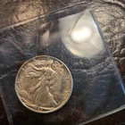 1943 Walking Liberty Silver Half Dollar in vf condition! Silver content 90%