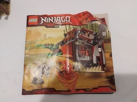 LEGO NINJAGO: Blacksmith Shop (2508) Missing A Golden Sword 99% Complete