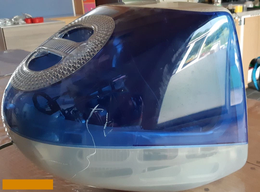 DE COLECCIÓN IMAC G3 GRAFITO APPLE Computadora M5521 SE ENCIENDE respaldo en el medio