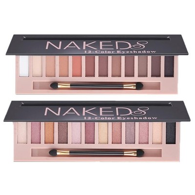 BestLand 2 Pack 12 Colors Makeup 0.01 Ounce (Pack of 12), Matte + Shimmer