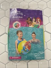  1 Bestway Disney Ariel Princess 13" Inflatable Beach Ball Pool Summer Beach