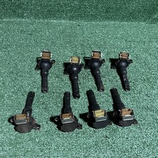 Genuine Bremi Ignition Coil 1999-2005 Bmw 740 540 1748017 Set Of 8 Used Genuine Bremi Ignition Coil 1999-2005 Bmw 740 540 1748017 Set Of 8 Used