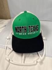 North Texas Mean Green University Snapback Trucker Hat - Green/White/Black