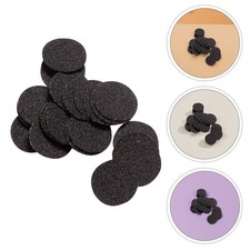 100Pcs Black Replaceable Sandpaper Pads for Electric Foot File Dead Skin Removal