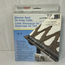 Easy Heat ADKS-500 Electric Roof & Gutter De-Icing Heating Cable 100 ft.