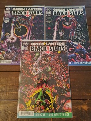 DC Green Lantern Black Stars #1-3