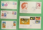 DR WHO 1970S FRENCH POLYNESIA 5 FDC COMBO SIGNED? R52291