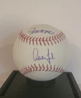 Aaron Judge and Giancarlo Stanton New York Yankees Dual Autographed Baseball