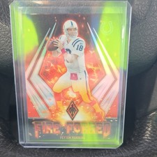 Panini Phoenix Fire Forged Peyton Manning FF-2 2021 Indianapolis Colts Football