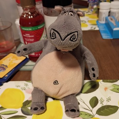 Ty Beanie Babies - GLORIA The Hippopotamus- Madagascar 2 -2008 NO HANG TAG