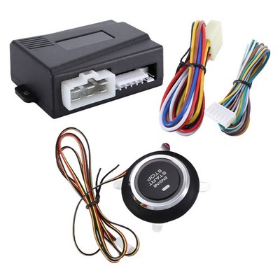 Universal 12V Car One Key Start Modification System Remote Preheating And Re SET