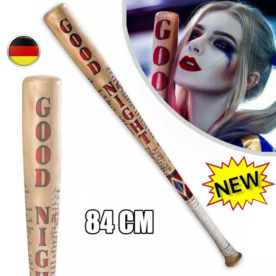 Baseballschläger Suicide Squad Harley Quinn Baseball Bat Holz Baseball Schläger