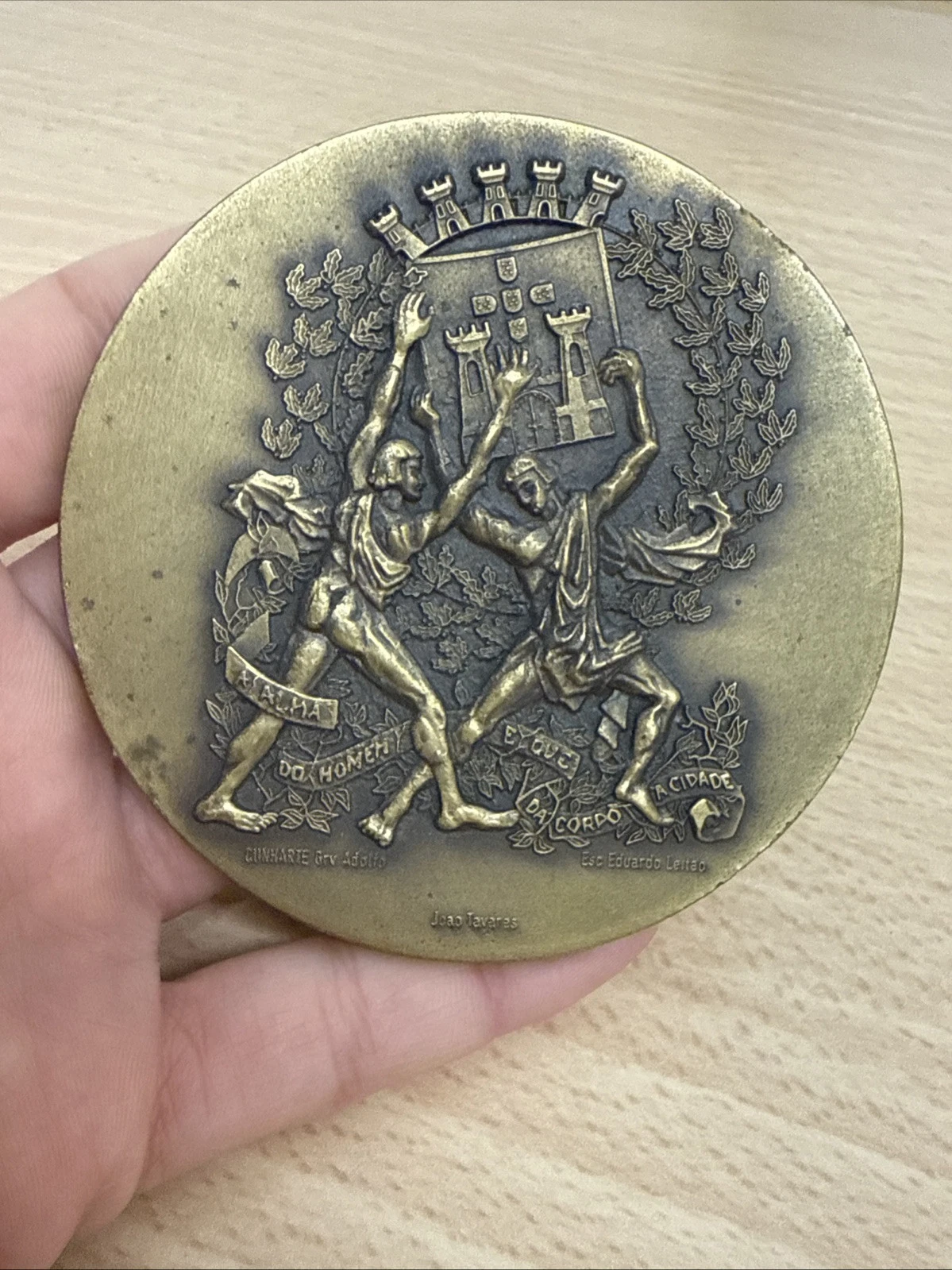 Médaille Câmara Municipal De Portalegre
