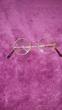 Savile Row Round Eye Brushed Gold 14kt Rolled Gold 44mm Eye Size