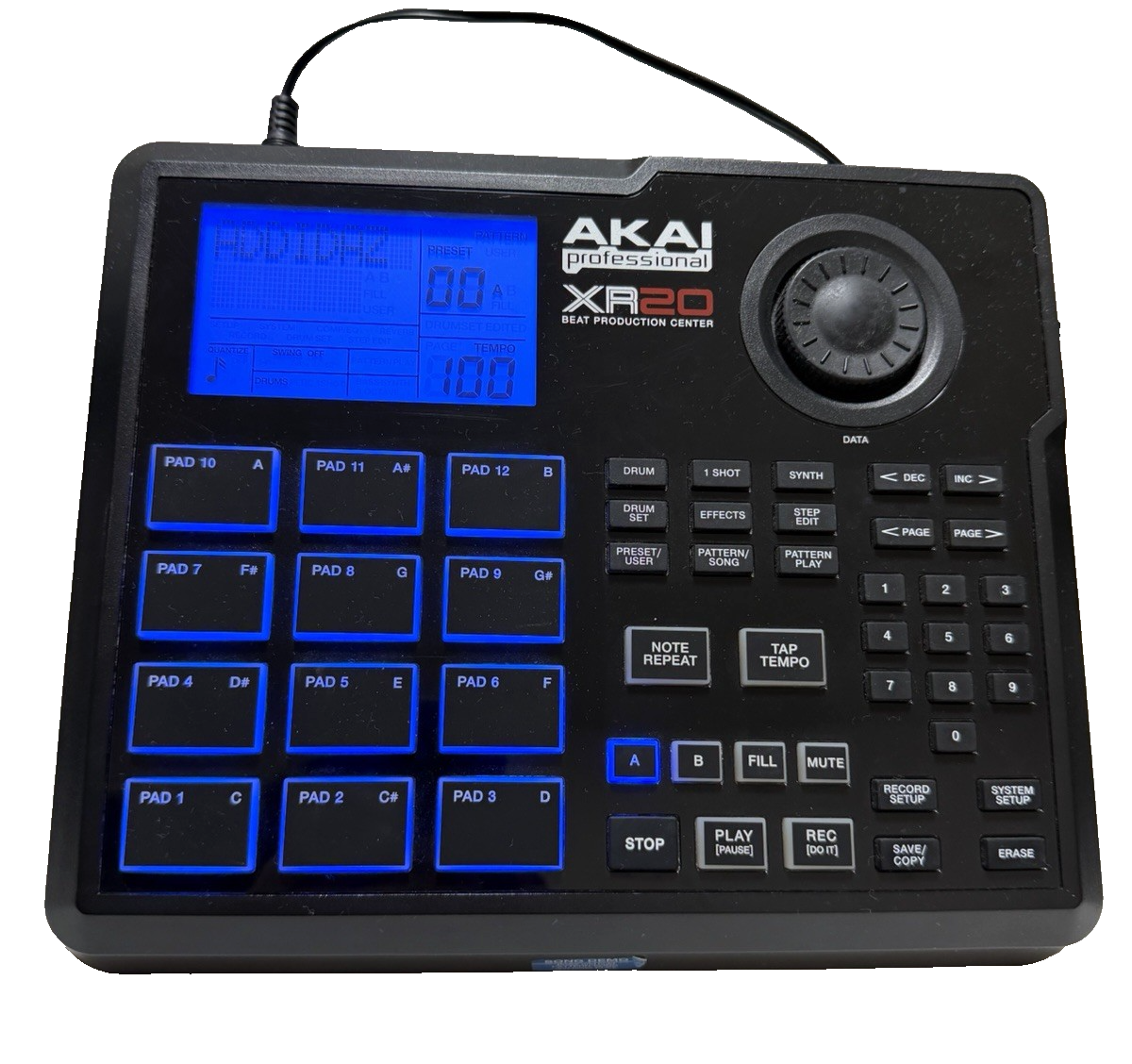 AKAI XR20 Beat Production Station Drum Machine Sampler Tested