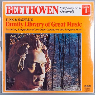 BEETHOVEN Symphony No. 6 (Pastoral) 1984 LP Vinyl Record NOS SEALED EX/EX FW-601