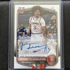 Topps 2025-26 Bowman U Tre Donaldson Auto RC PA-RM