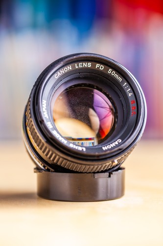 Canon FD 50mm f/1.4 S.S.C f1.4 1:1.4 SSC Breech Lock !! Super Offre !! - Foto 5 di 11