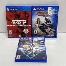 MX vs ATV All Out Monster Energy Supercross 4 3 PS4 Game Lot Racing Bundle
