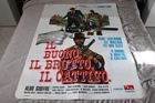 manifesto IL BUONO IL BRUTTO IL CATTIVO (1966) tipo LOCANDINA (ca. 100X140)