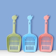 2pcs Cat Litter Scooper Metal Scoop Sifter Deep Shovel Cleaner Tool For Cleaning