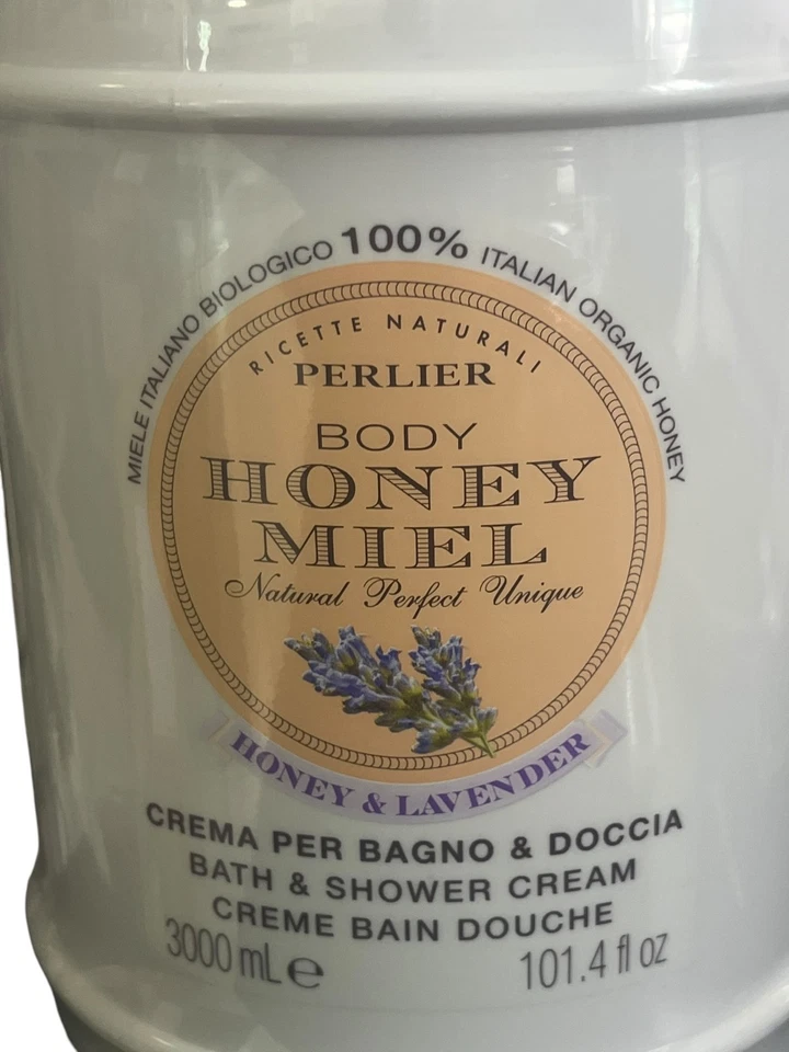 Perlier Bath & Shower Honey Miel Lavender~3 Liter 101.4 oz. Jumbo $145 - Image 3 of 4