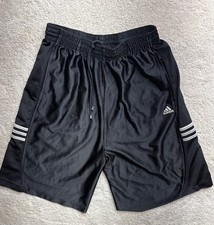 Adidas Shiny Dazzle Basketball Shorts Satin Black 2009 32  W. 8  Inseam Men LG  2